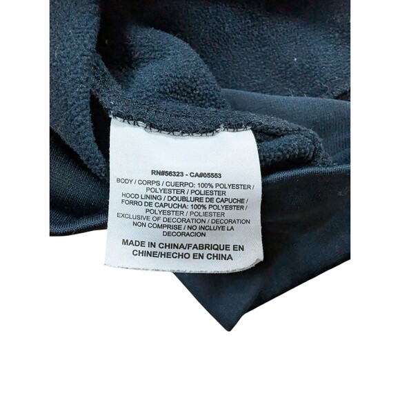 NIKE Therma-Fit Black Long Sleeve Hoodie Pullover Drawstring - Men's Size Medium - Picture 4 of 7